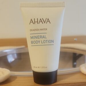AHAVA Dead Sea Water Mineral Lotion - Cream and Black